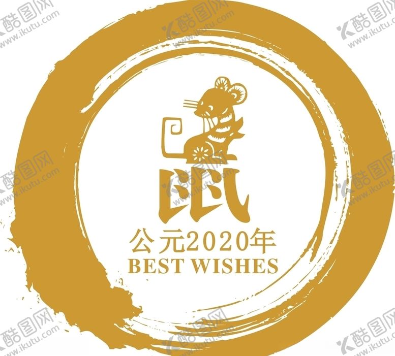 编号：24465110262056137109【酷图网】源文件下载-2020鼠年