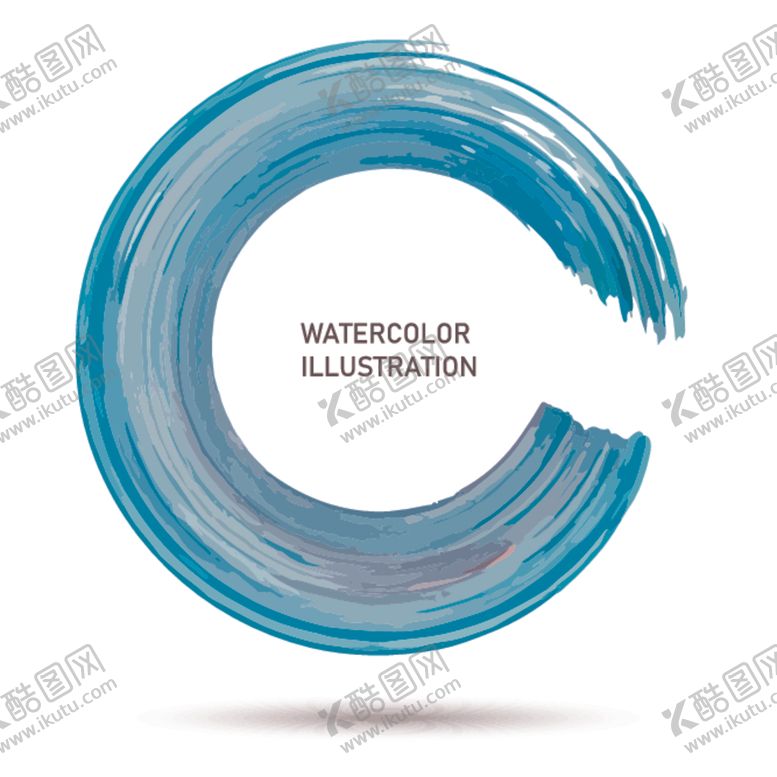 编号：87848109142342104187【酷图网】源文件下载-笔刷水墨圈