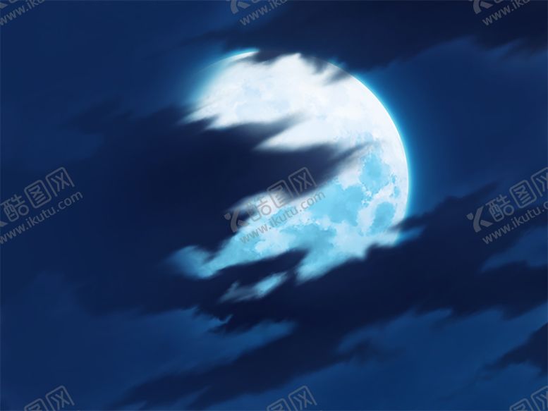 编号：72846410242050551615【酷图网】源文件下载-月亮夜色