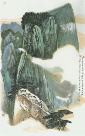华山青绿图