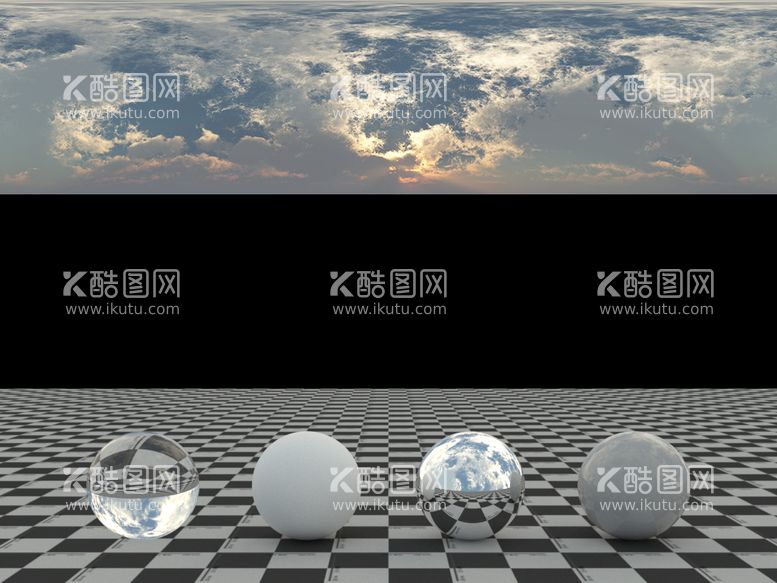 编号：56232212222108239342【酷图网】源文件下载-C4D天空贴图HDR贴图