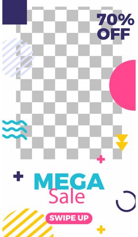 几何图形海报个性设计创意分层素材