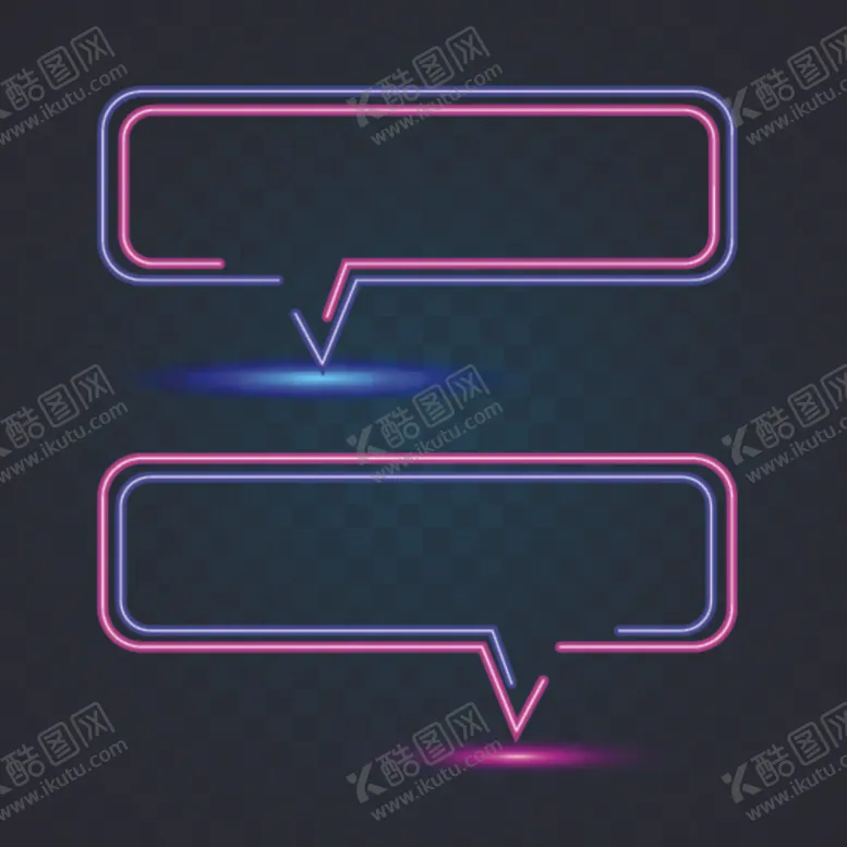 编号：67563607020809436405【酷图网】源文件下载-霓虹灯边框