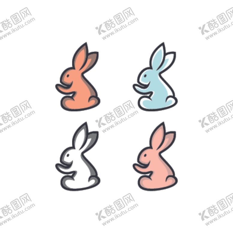 编号：76172309172335048501【酷图网】源文件下载-兔子图标