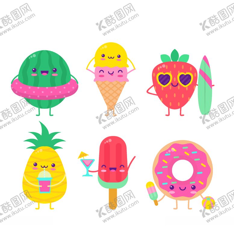 编号：46567410082014274686【酷图网】源文件下载-可爱食物