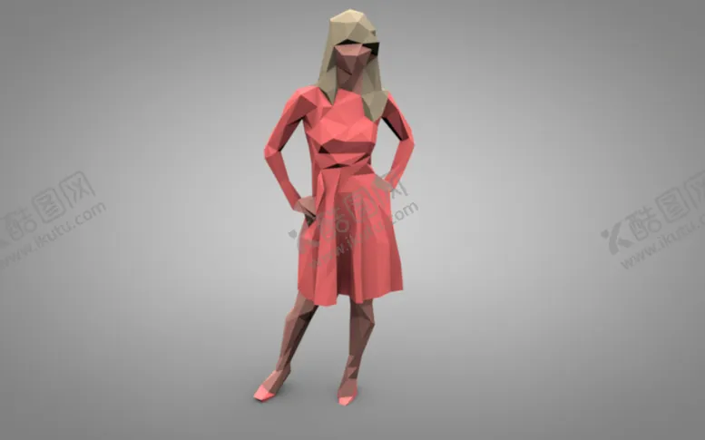 编号：38243402041818021373【酷图网】源文件下载-C4D 素材 低面 卡通 