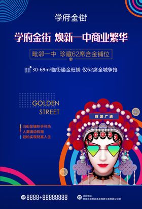 时尚商铺海报