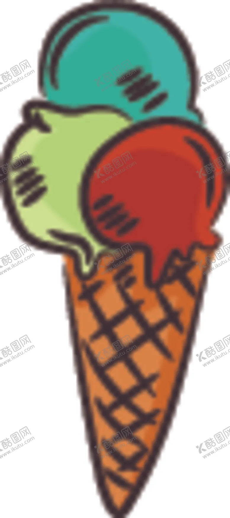 编号：90130407010734386662【酷图网】源文件下载-甜筒