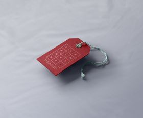 服装吊牌标签样机