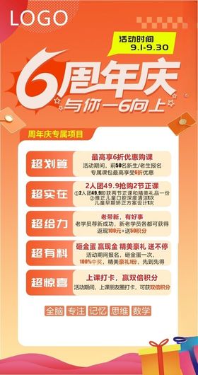 6周年海报