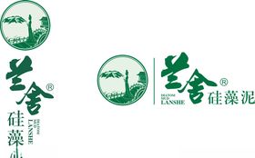 兰舍硅藻泥logo