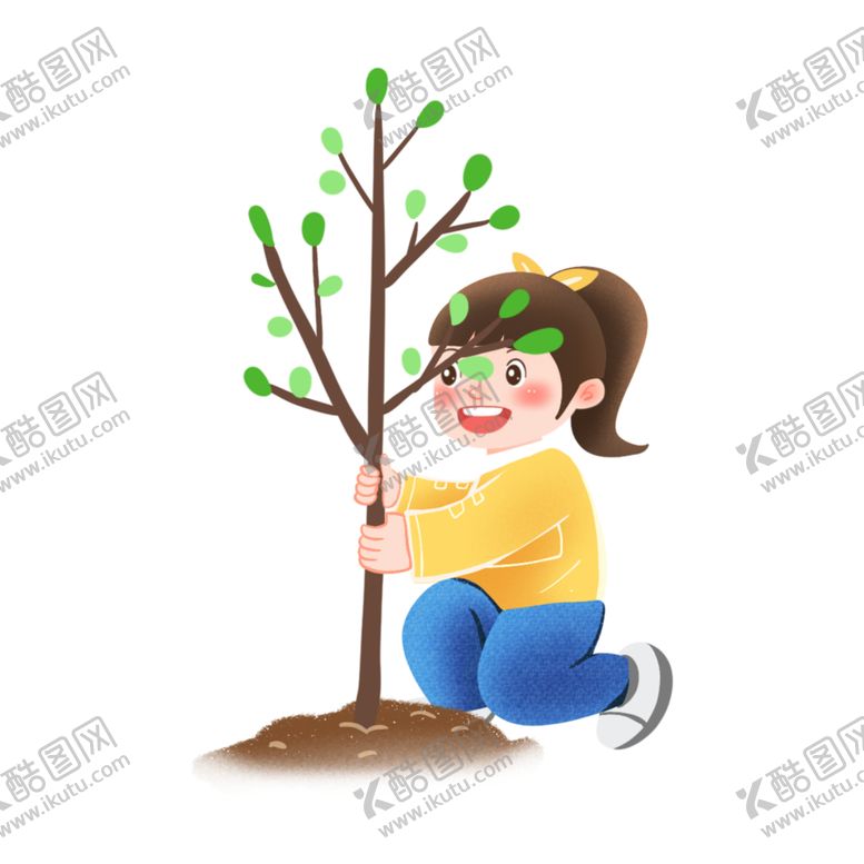 编号：55029002011354401147【酷图网】源文件下载-手绘植树节湿地