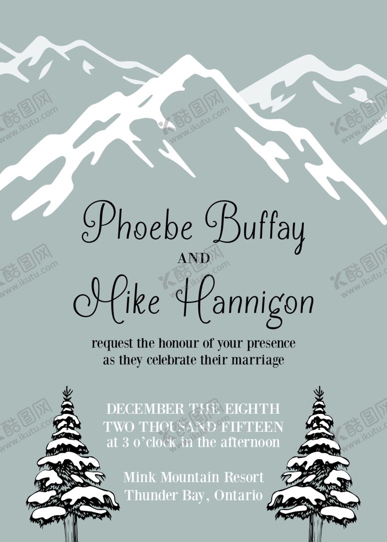 编号：43416710050509398885【酷图网】源文件下载-小清新水彩邀请函设计