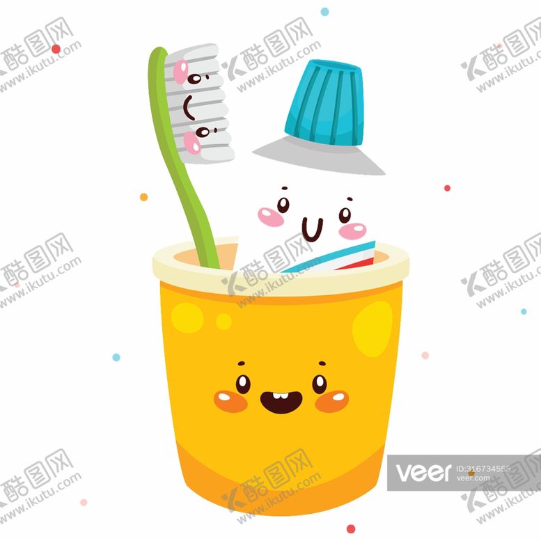 编号：99488107041646187629【酷图网】源文件下载-牙刷牙膏