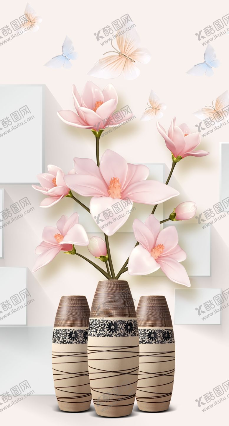 编号：43570406251156107044【酷图网】源文件下载-花瓶玄关
