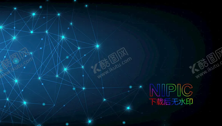 编号：88016504210345041022【酷图网】源文件下载-plexus点线背景