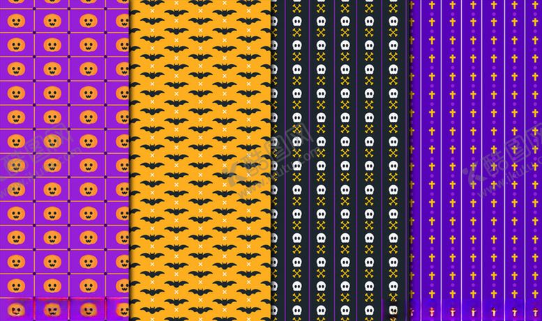 编号：54858209281222596350【酷图网】源文件下载-彩色万圣节