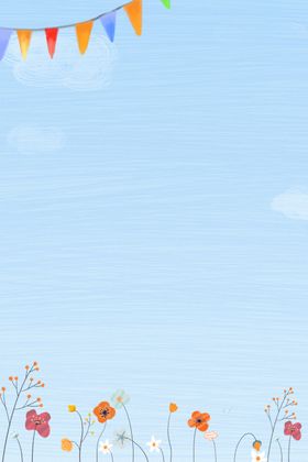 蓝色精美展架背景