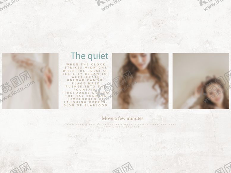 编号：80809710092011471353【酷图网】源文件下载-英文简约时尚女孩影楼相册模板