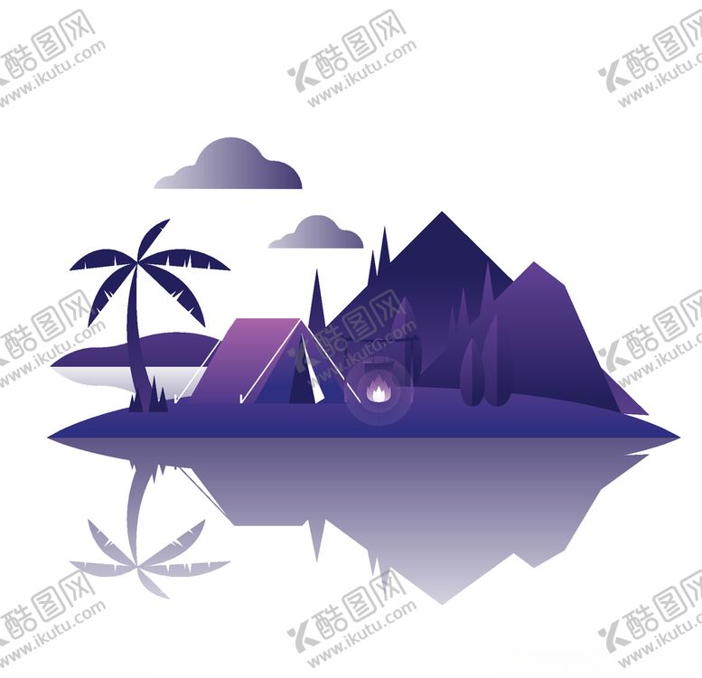 编号：27018106241720439910【酷图网】源文件下载-海边夜晚风景