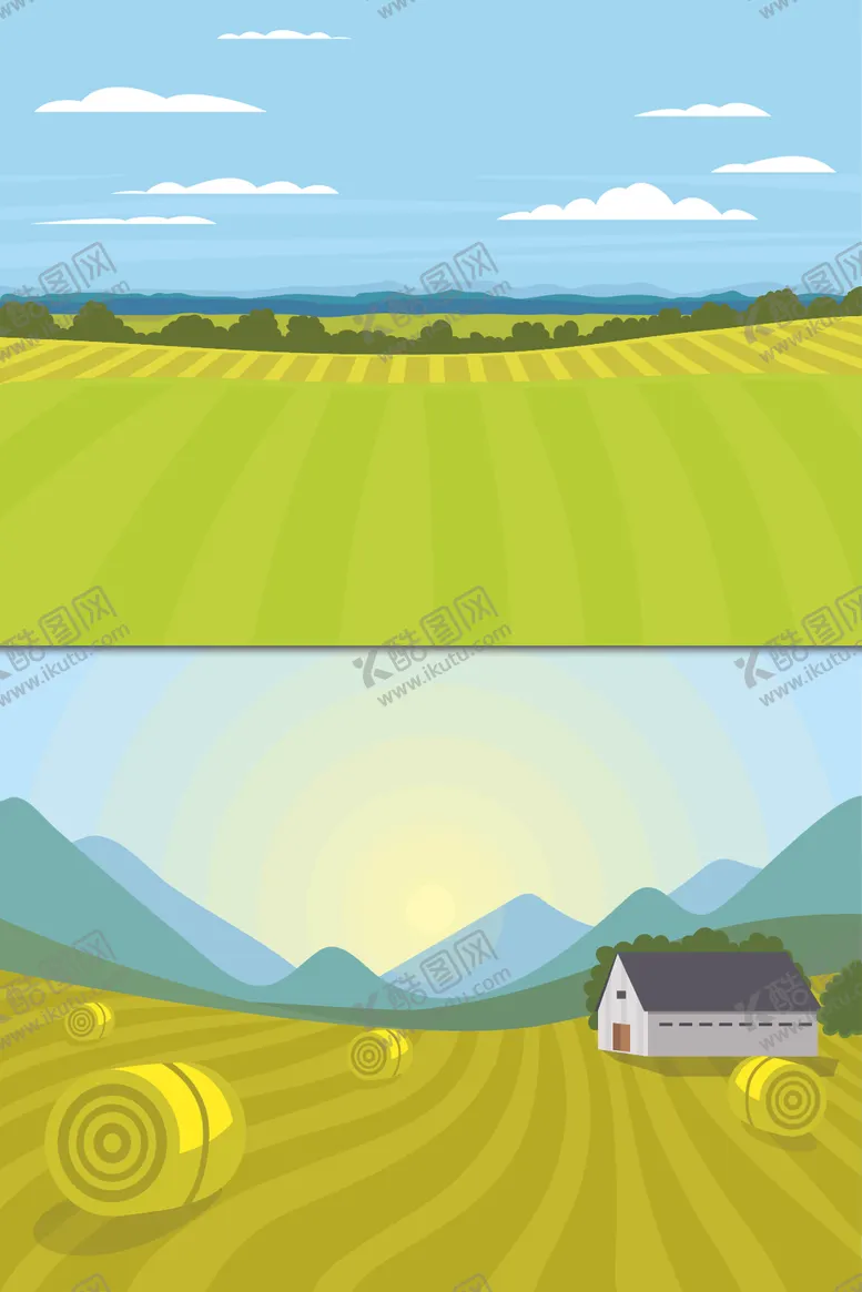 编号：86170304070722034285【酷图网】源文件下载-风景画树叶森林树叶插画