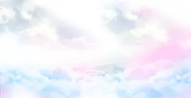 天空海面火烧云蓝色晚霞