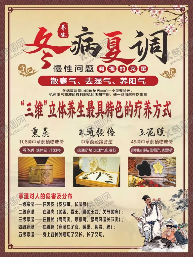 编号：52187301270756575933【酷图网】源文件下载-冬病夏调