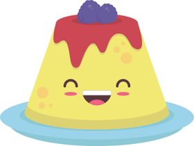 卡哇伊美食AI矢量图可爱物AI设计素材