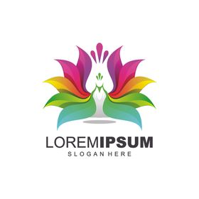 孔雀logo飞禽标志小鸟标记小鸟LOGO简约LOGO