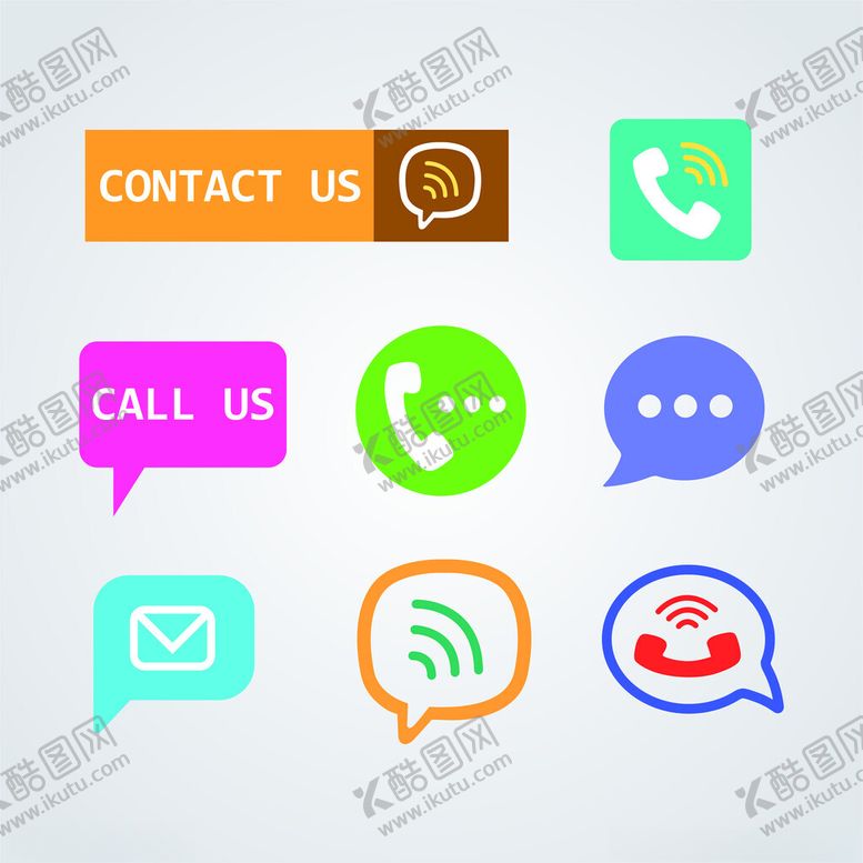 编号：61307101121555597274【酷图网】源文件下载-矢量电话图标