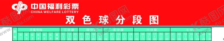 编号：71873710190739207516【酷图网】源文件下载-双色球分段图