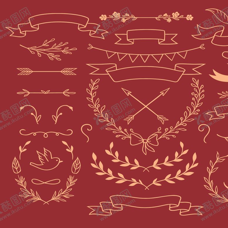 编号：98634912182052533687【酷图网】源文件下载-花纹图案