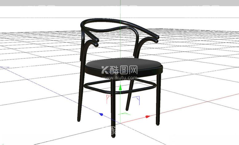 编号：39051612151124599212【酷图网】源文件下载-C4D模型椅子