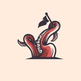 八爪鱼图标设计
