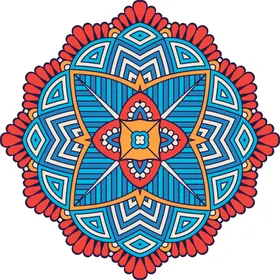 彩色复古花纹欧式背景免抠图png