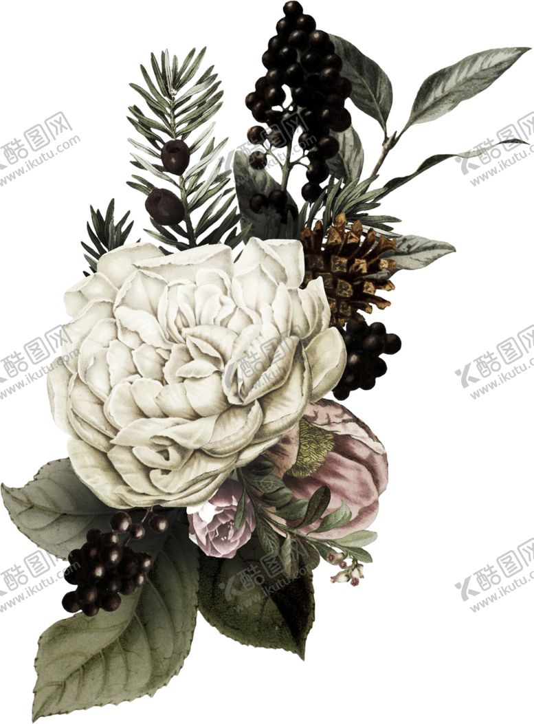 编号：65504710180711505188【酷图网】源文件下载-装饰花png