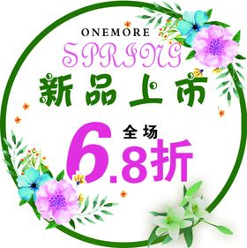 新品上市地贴