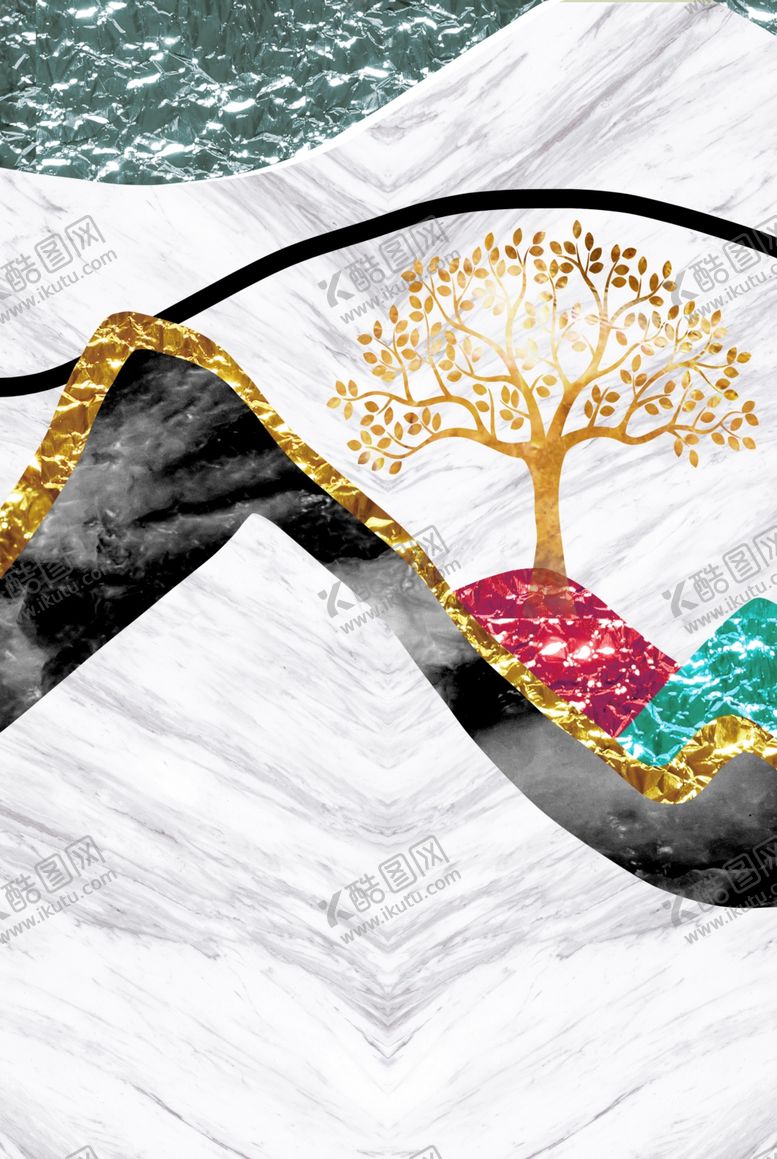 编号：68243010050829216009【酷图网】源文件下载-轻奢装饰画