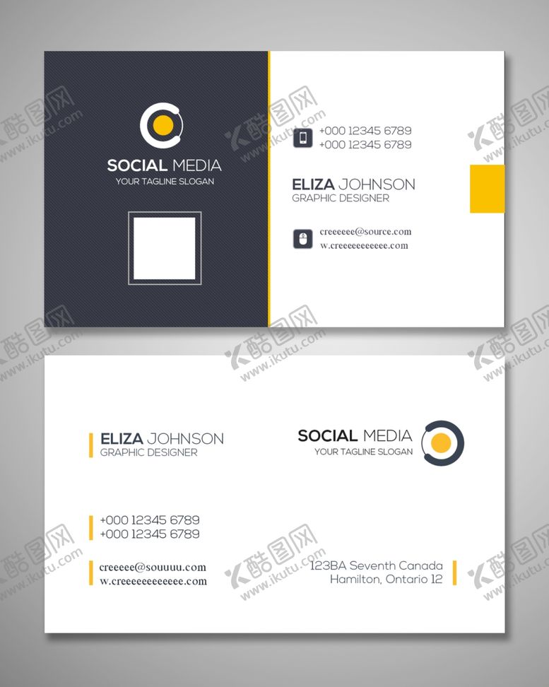 编号：81580110182107424302【酷图网】源文件下载-商务名片