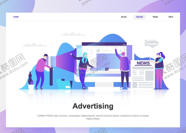 编号：17693609261337129645【酷图网】源文件下载-商务扁平化创意插画