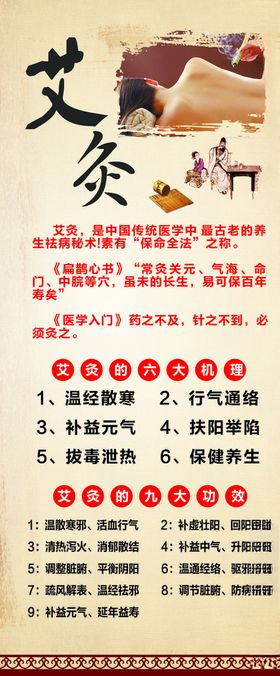 艾灸宝展架