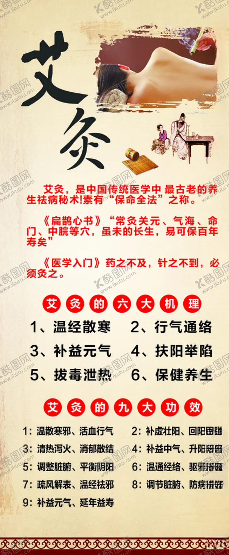 编号：92892106271227191722【酷图网】源文件下载-艾灸展架