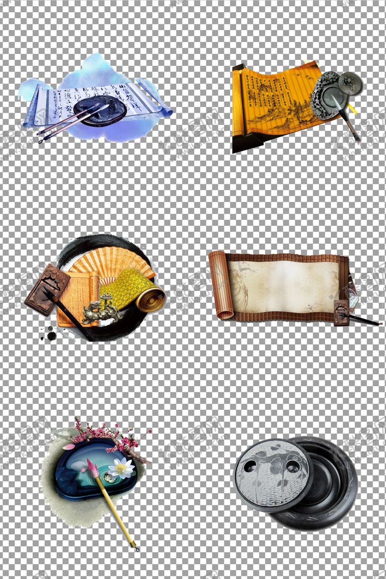 编号：40661109230520194642【酷图网】源文件下载-精美砚台