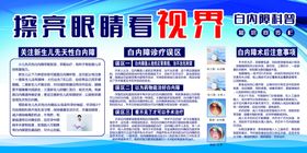 白内障展板