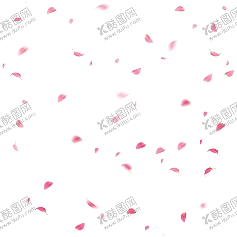 编号：33820303181915056598【酷图网】源文件下载-花瓣飘落