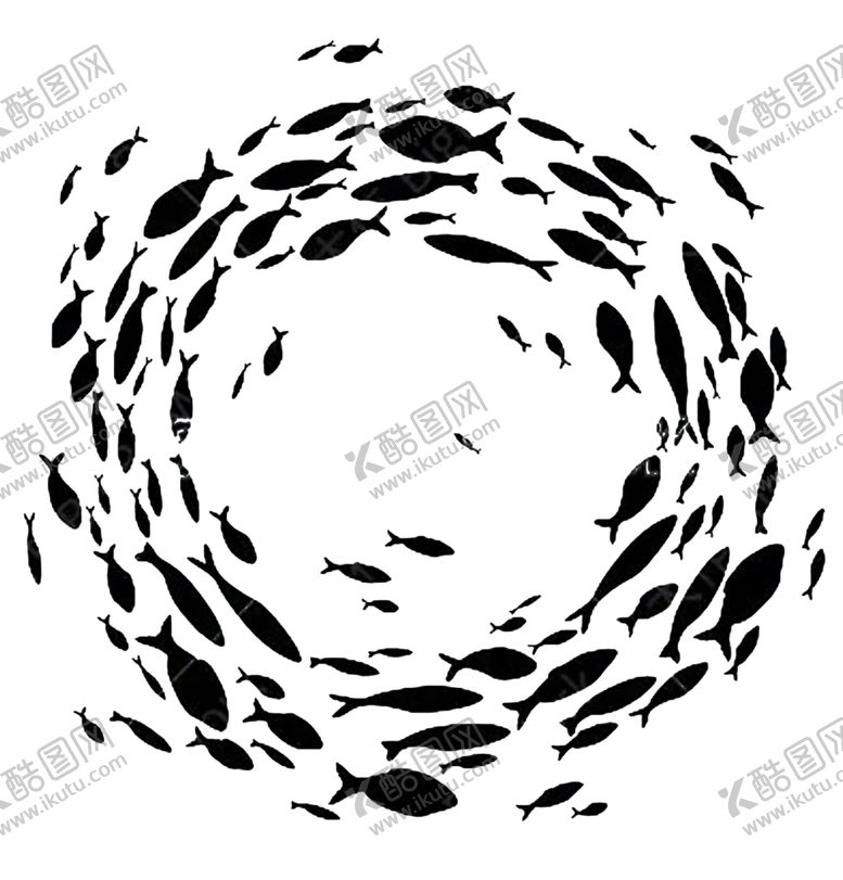 编号：87582501300200484414【酷图网】源文件下载-鱼群