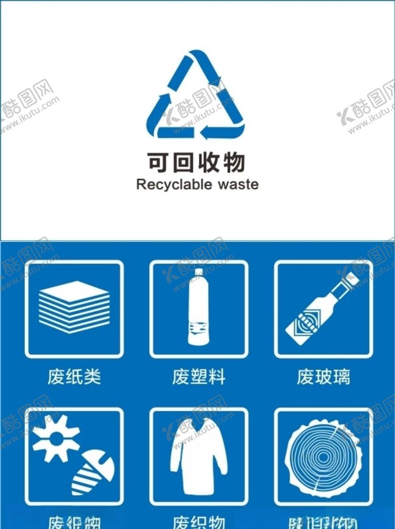 编号：89015009140838278911【酷图网】源文件下载-垃圾分类可回收物