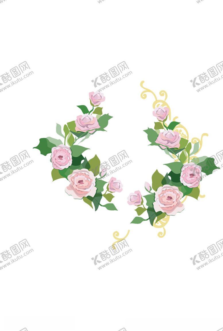 编号：22412006240147503499【酷图网】源文件下载-鲜花印花