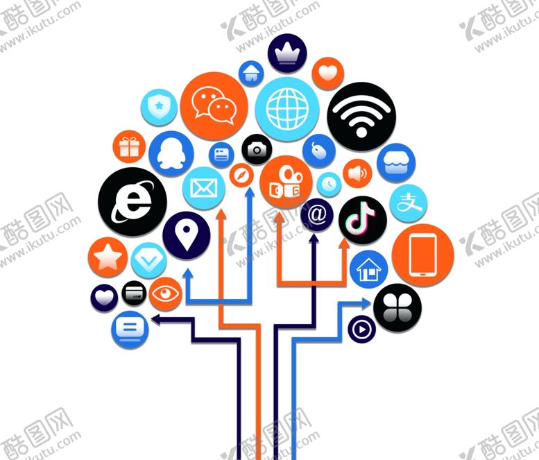 编号：12277309121601328669【酷图网】源文件下载-通信图标