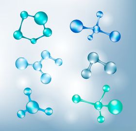 分子背景矢量图片抽象图片AI素材